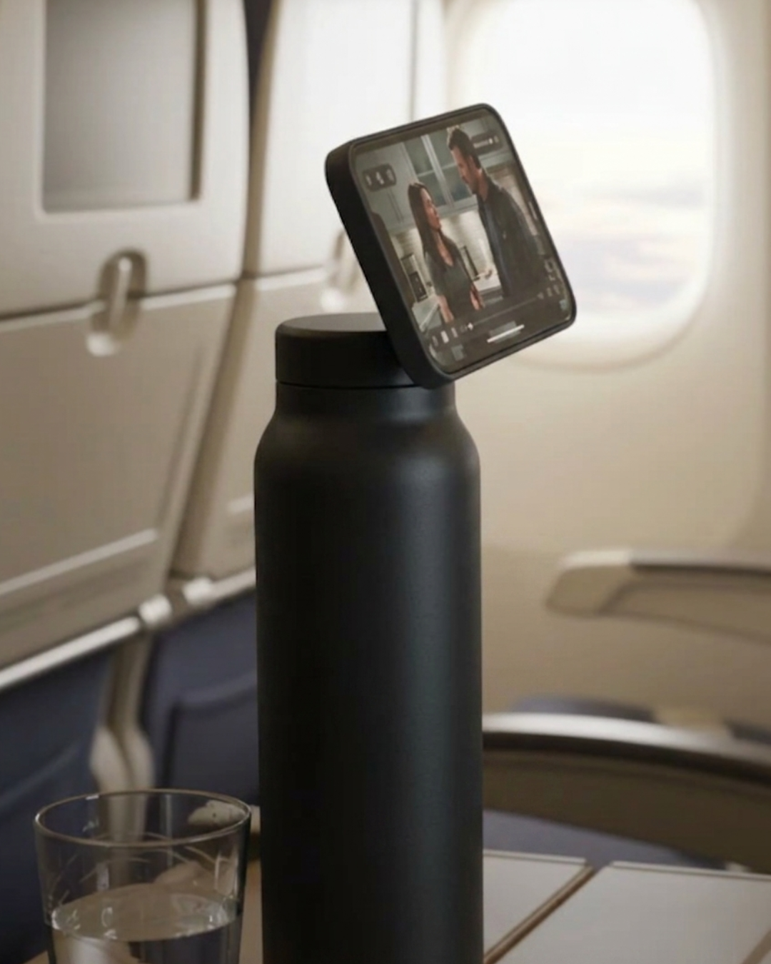Magnetic Phone Mount Water Bottle